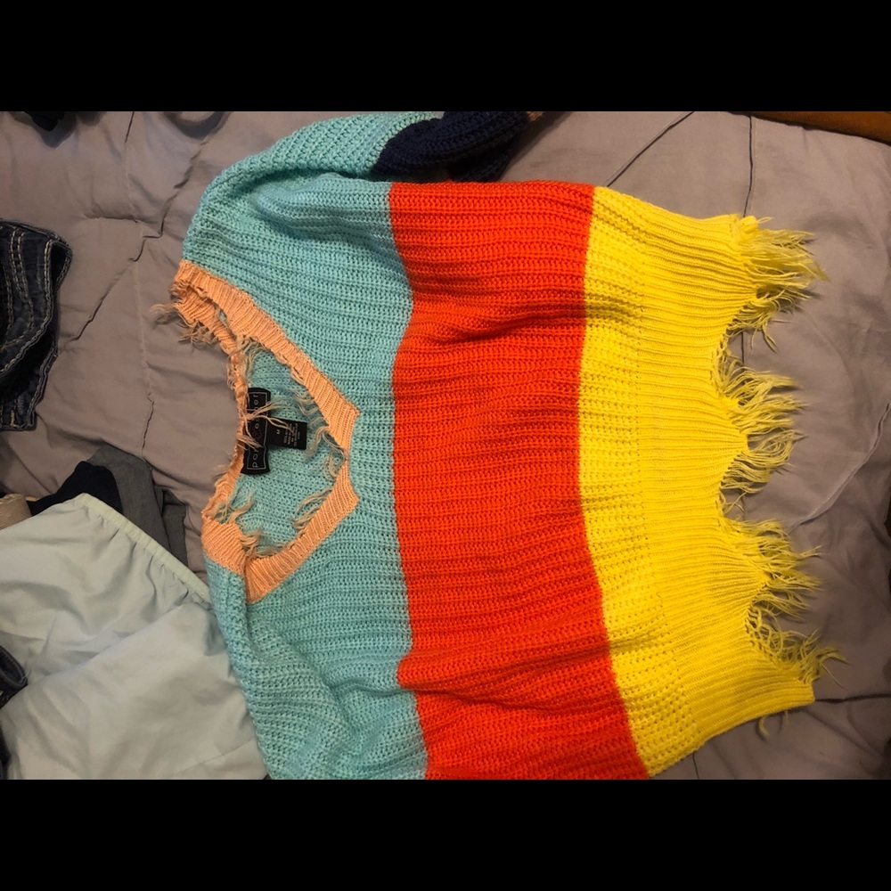 cute sweater crop top